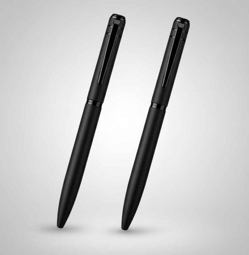 Matte Finish Black Point Pen