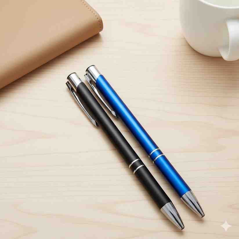 Blue and Black Tik Tok Ball Point Pen Blue and Black Tik Tok Ball Point Pen