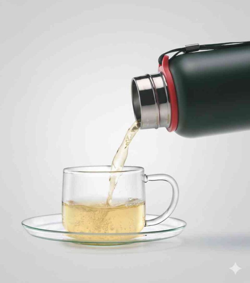 All in one Borosil Hot and Cold Bottle