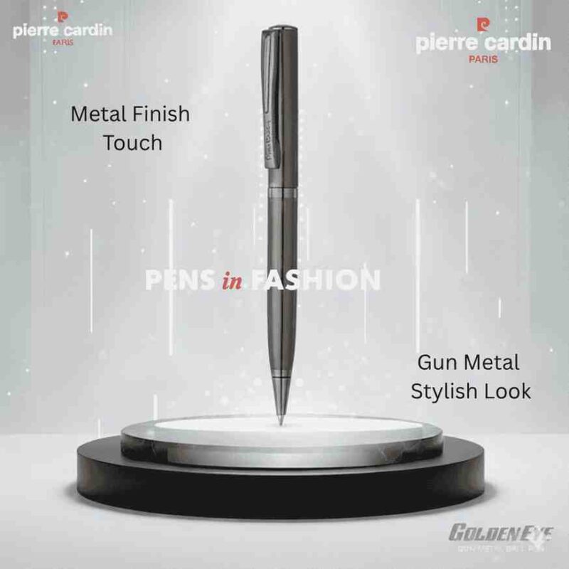 Metal Finish Blue Ball Pen by Pierre Cardin