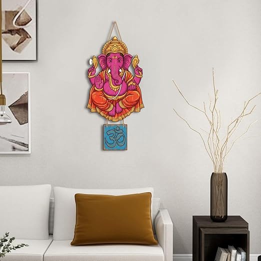 Lord Ganesha Wall Hanging Home Decor Item | Design 1 Lord Ganesha Wall Hanging Home Decor Item | Design 1