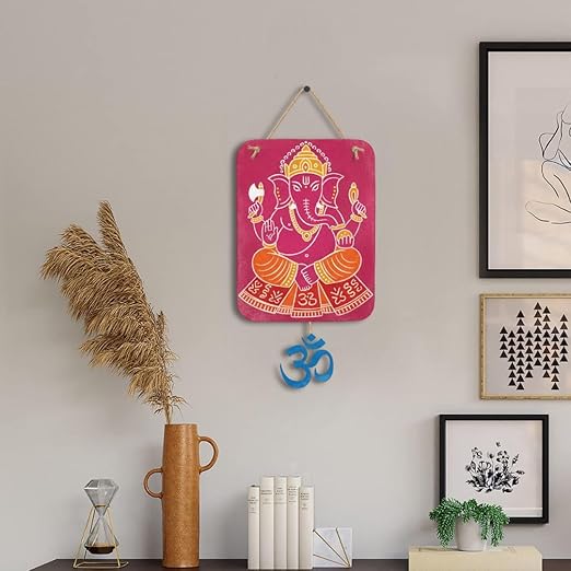Lord Ganesha with OM symbol Home Decor - Design 4