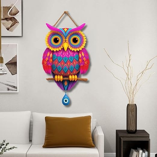 Wall Hanging Wooden Product - Owl Design 2 Wall Hanging Wooden Product - Owl Design 2