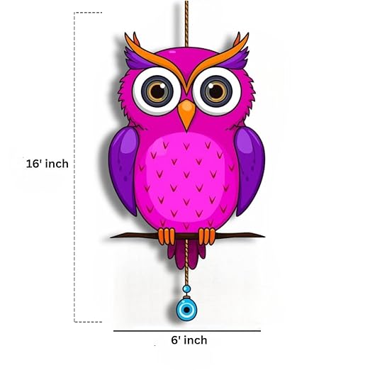 Modern Wooden Wall Hanging Craft - Owl Design 10 Modern Wooden Wall Hanging Craft - Owl Design 10