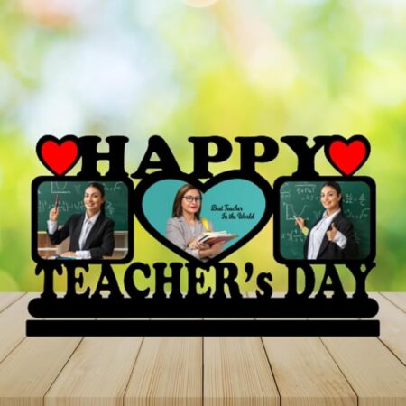Happy Teachers Day Wooden Table Top