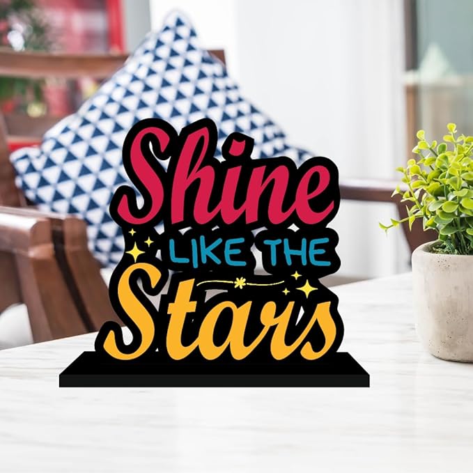 Shine Like the Stars Table Top Colourful Product Shine Like the Stars Table Top Colourful Product