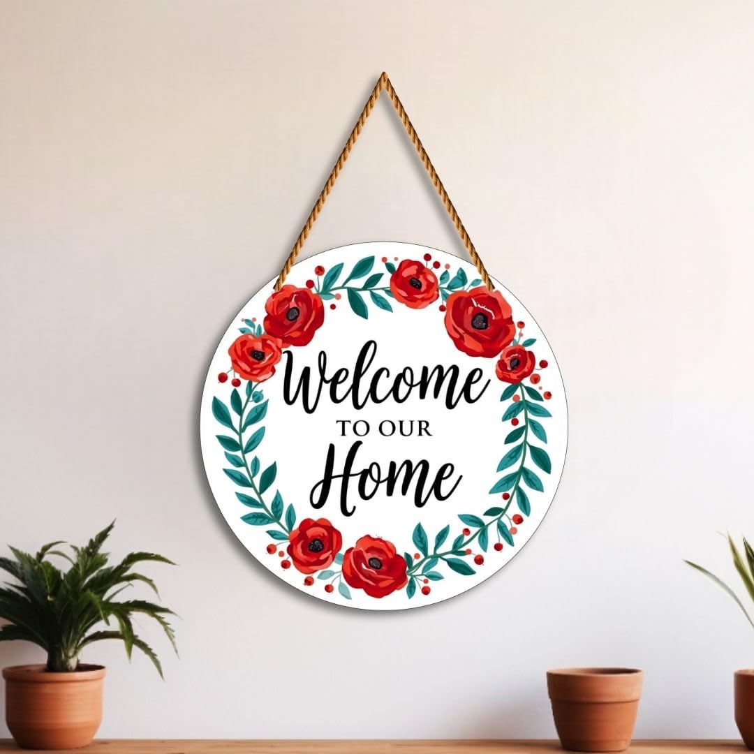 Decorative Wooden Art - Welcome Home Design 5