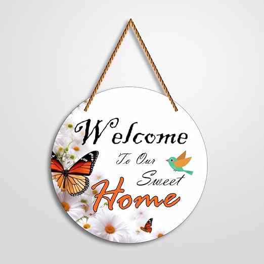 Decorative Wall Hanging - Welcome Home Design 3 Decorative Wall Hanging - Welcome Home Design 3