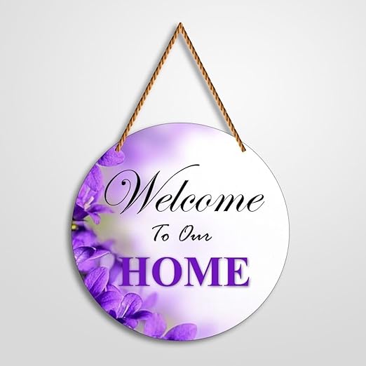 Welcome Home Decor Wooden Art - Design 4 Welcome Home Decor Wooden Art - Design 4
