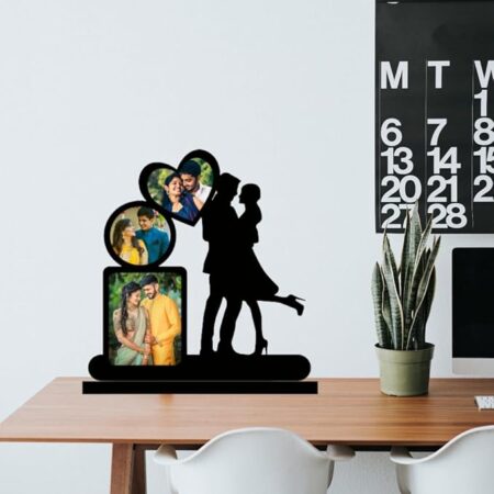 Wooden Standy Photo Collage Gifting Item